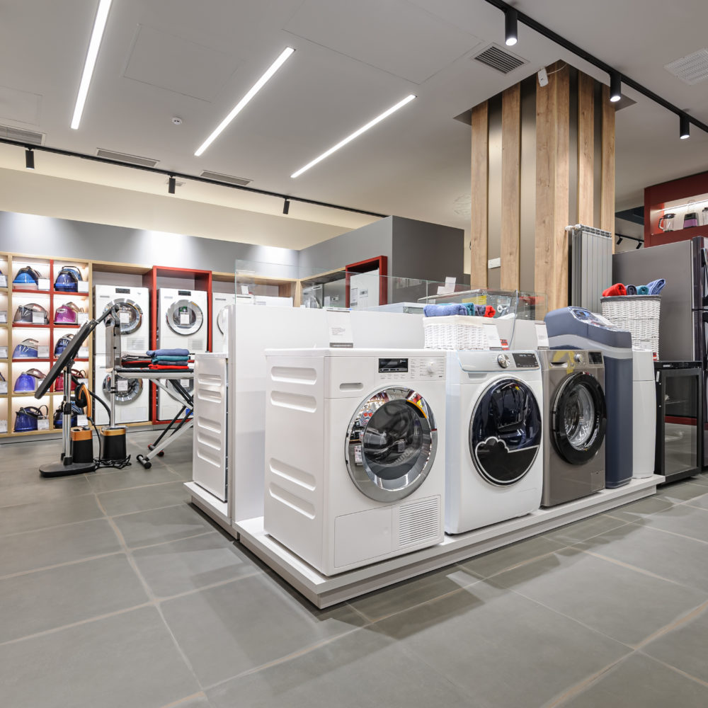 Premium home appliances fridge washing machine