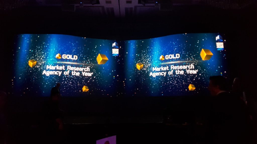 Market Research Agency of the Year (Gold) - Stage and Screen